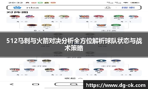 512马刺与火箭对决分析全方位解析球队状态与战术策略